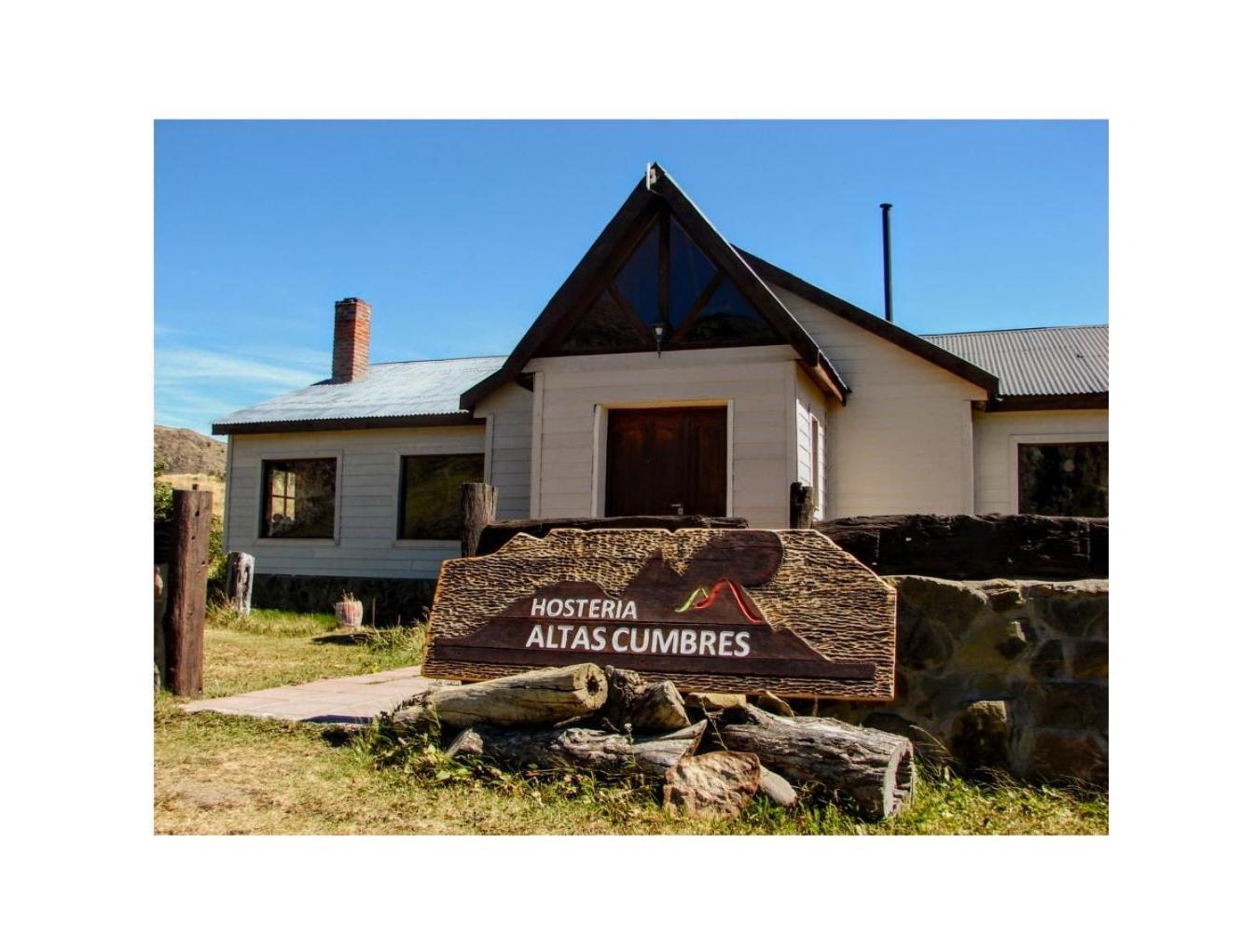 Hosteria Altas Cumbres El Chaltén Exterior foto